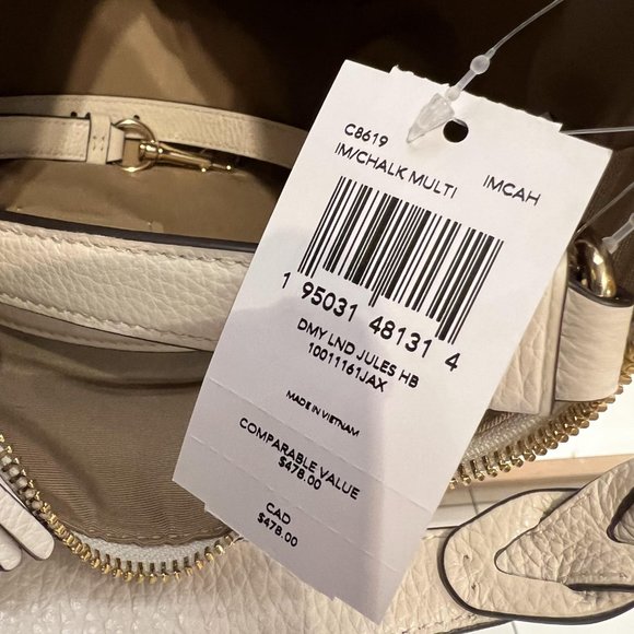 coach Jules Hobo With Dreamy Land Floral Print c8619 - Picture 8 of 8